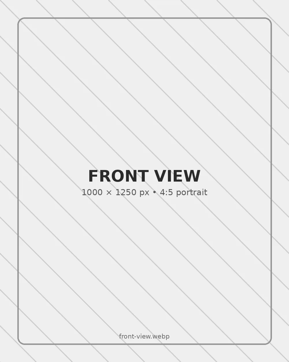 Placeholder for front view of a Frisky-T shirt